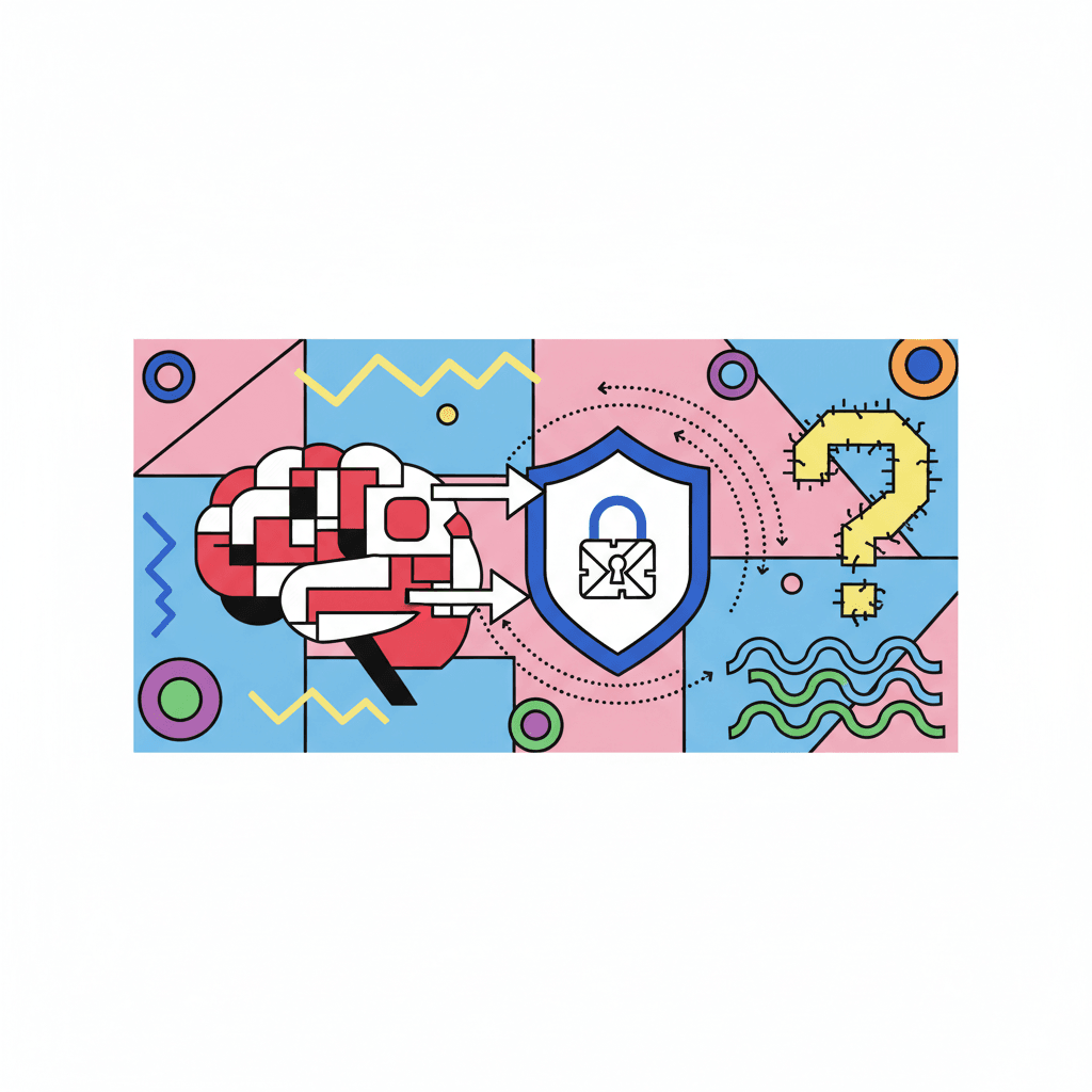 Candado digital sobre un fondo de circuitos representando protección de datos y cumplimiento GDPR en soluciones de inteligencia artificial