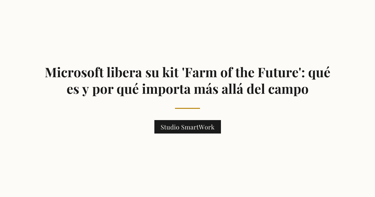 Campo de cultivo con sensores IoT y visualización de datos sobre la imagen